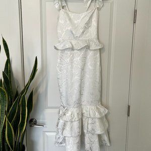 V. Chapman The Violet Dress in Coconut Macaron - Size 4